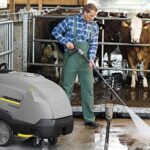 The Karcher HDS 7/10-4M, a powerful industrial steam pressure washer is available to hire, buy new, used or refurbished jet wash. High pressure cleaners can be used for various applications including Vehicle cleaning, Equipment and machinery cleaning, Workshop cleaning, Service station cleaning, Facade cleaning, Swimming pool cleaning, Cleaning production systems, Cleaning in production processes, Cleaning of sports facilities. You can hire industrial pressure washers and hire commercial jet wash or why not buy industrial pressure washers or buy new, used or refurbished commercial jet washes.
