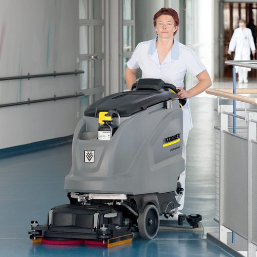 Karcher b80 d65 battery floor scrubber dryer